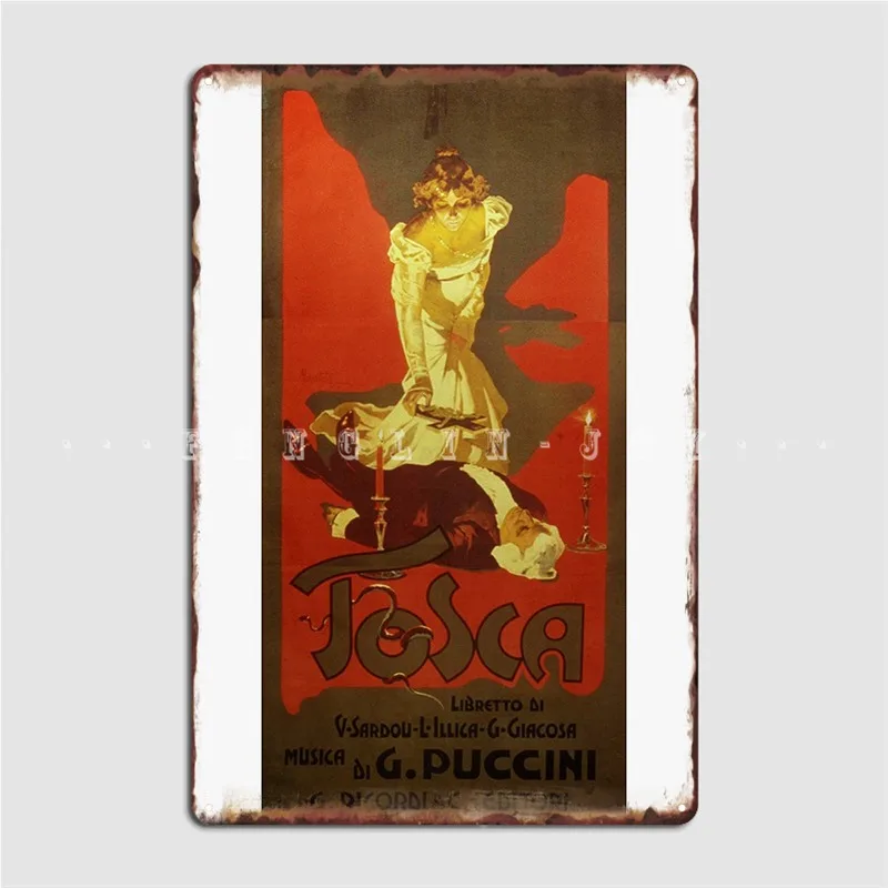 

Постер «смерти скарпии» оперы шатерцини S 1899 постер металлический налет искусственная настенная пещера создание оловянного знака постер