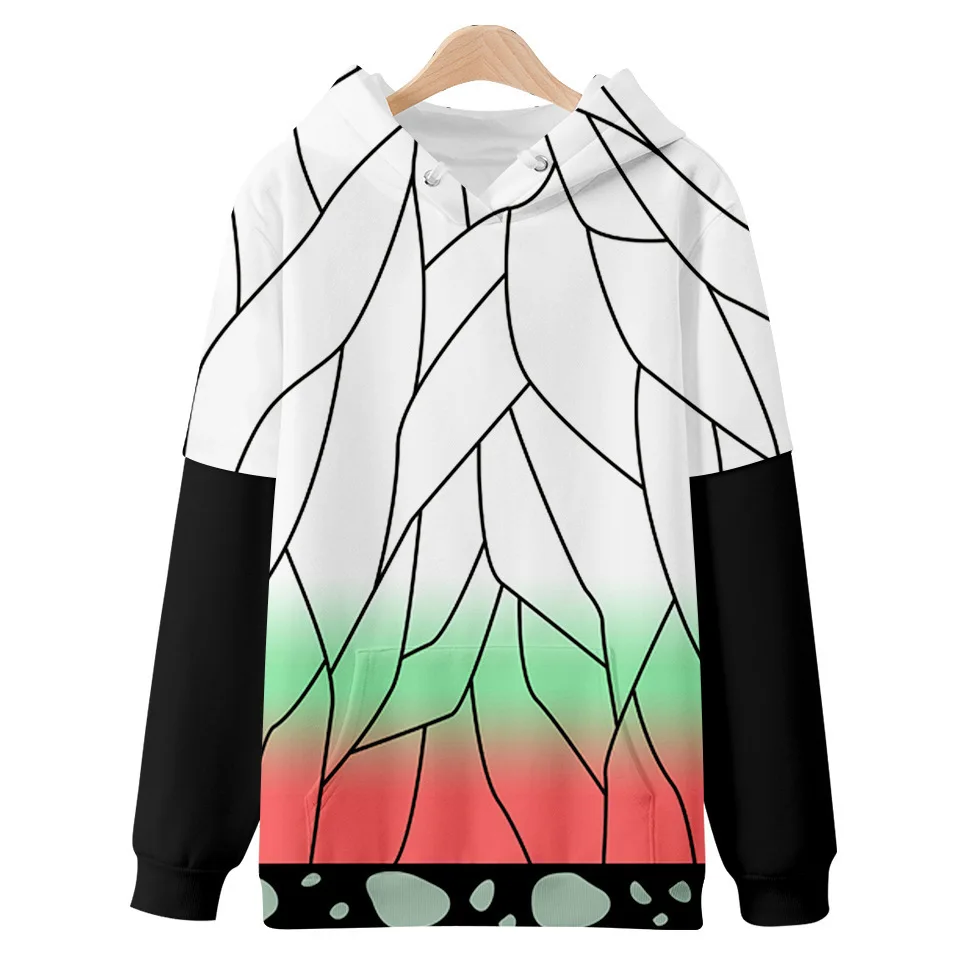 

Japan New Anime Demon Slayer Blade 3D Print Casual Hooded Sweatshirt Man Hoodies Men Clothing Sudaderas Harajuku Streetwear