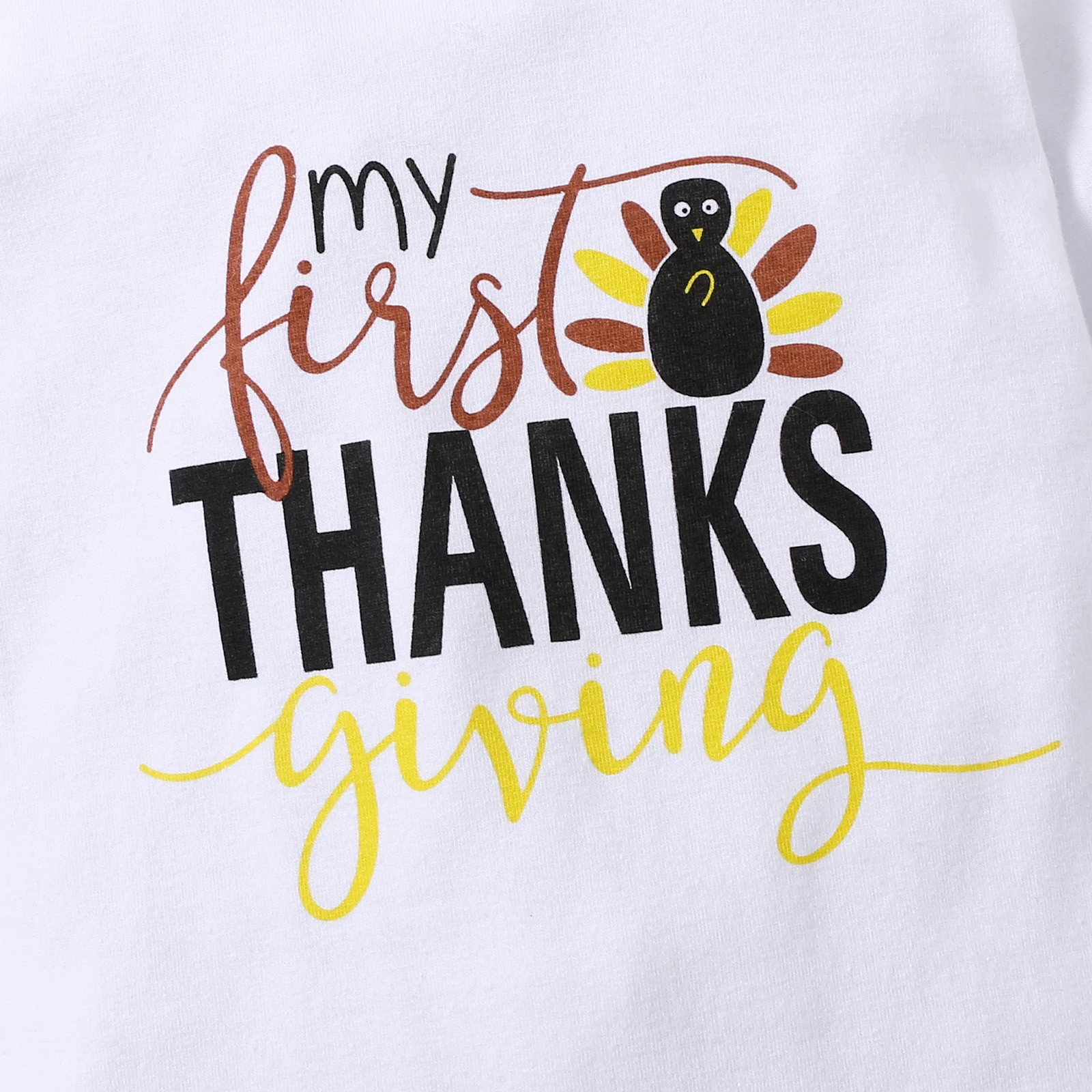 

Ma&Baby 0-18M Newborn Infant Baby Girls Thanksgiving Day Clothes Set Letter Long Sleeve Romper Tulle Tutu Skirts Outfits DD40