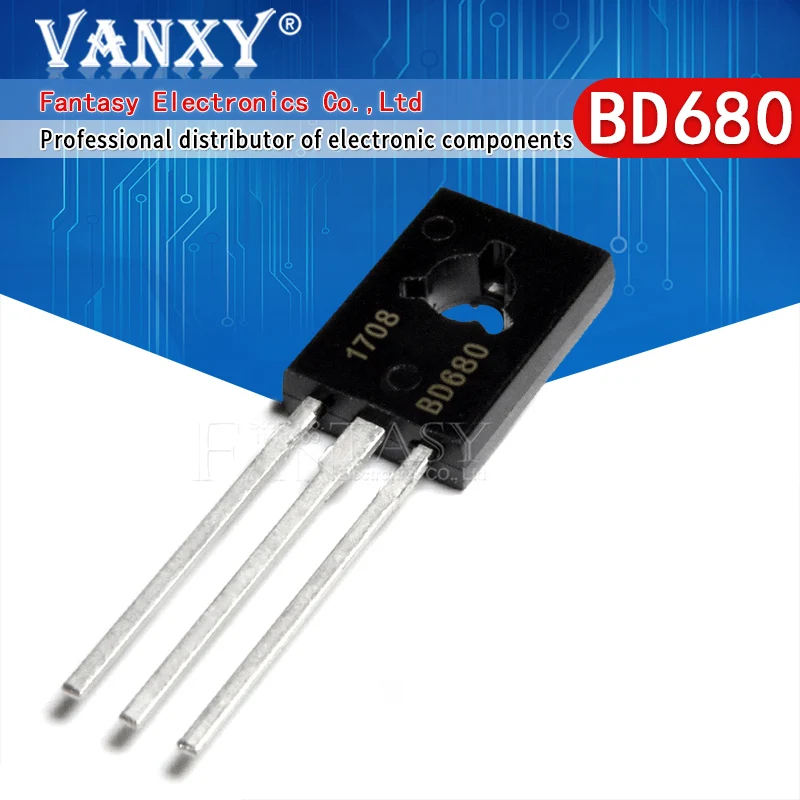 

10 шт. BD680 TO126 BD680A TO-126