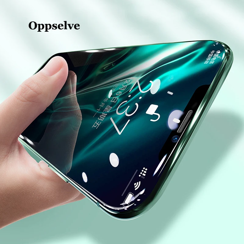 5D холодная резьба защита экрана закаленное стекло для iPhone Xs Max X 11 Xr 8 7 Plus полное