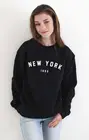 Женский хипстерский свитшот с рисунком Save New York 199x, хипстерский пуловер
