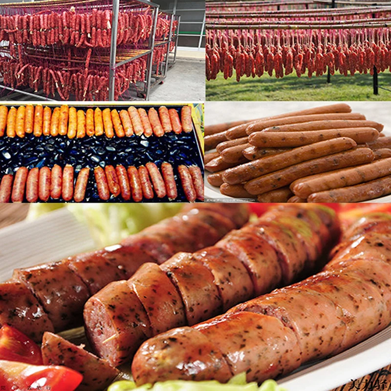 18mm Dry Collagen Sausage Casing Tube Meat Sausages For Maker | Дом и сад