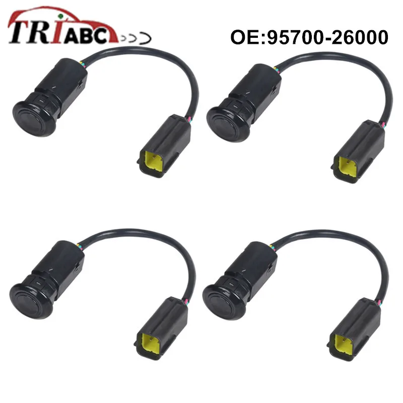 

Датчик парковки для Hyundai Santa Fe 95700 Kia Pride Rio 26010-2,7, система оповещения о расстоянии, 4 шт./лот