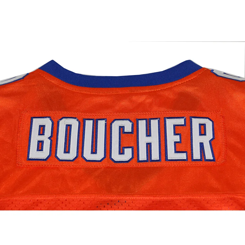 BG Американский футбол Джерси Thewaterboy 9 Boucher Трикотажные изделия Вышивка Шитье