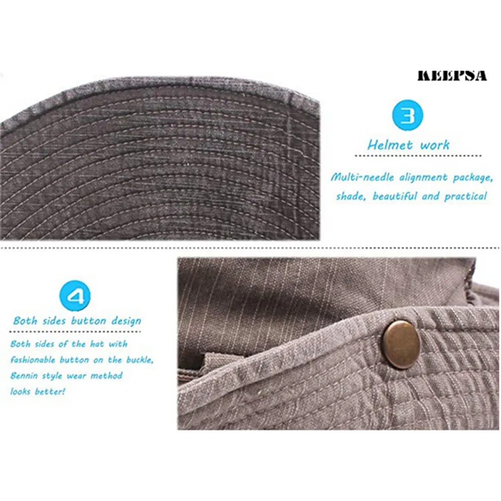 Летняя футболка с вышивкой Рыбацкая шляпа мужская козырек сетка Панамы для