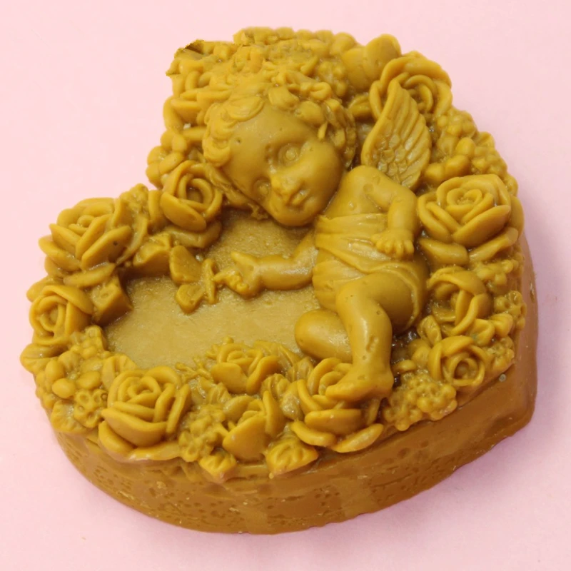 Формочки для свечей в форме сердца из жидкого силикона|Формы свечей| |