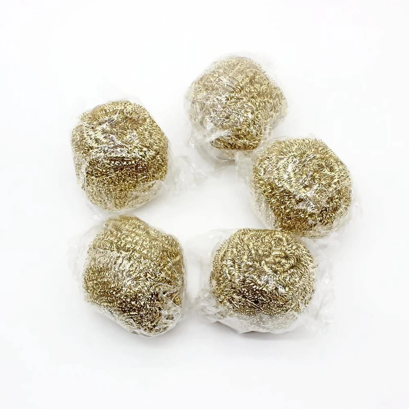 

6 Packs Solder Tip Cleaning Brass Wire Replacement Cleaning Copper Wire for Soldering Station Tip Cleaner