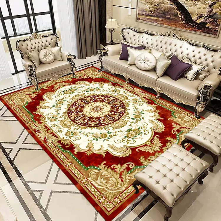 Ретро теплые ковер Спальня Boho Стиль кисточкой Мягкий плюшевый ручной индийский