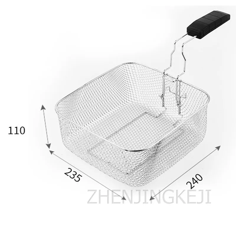Промышленная Электрическая Фритюрница 220 В одноцилиндровая Вертикальная