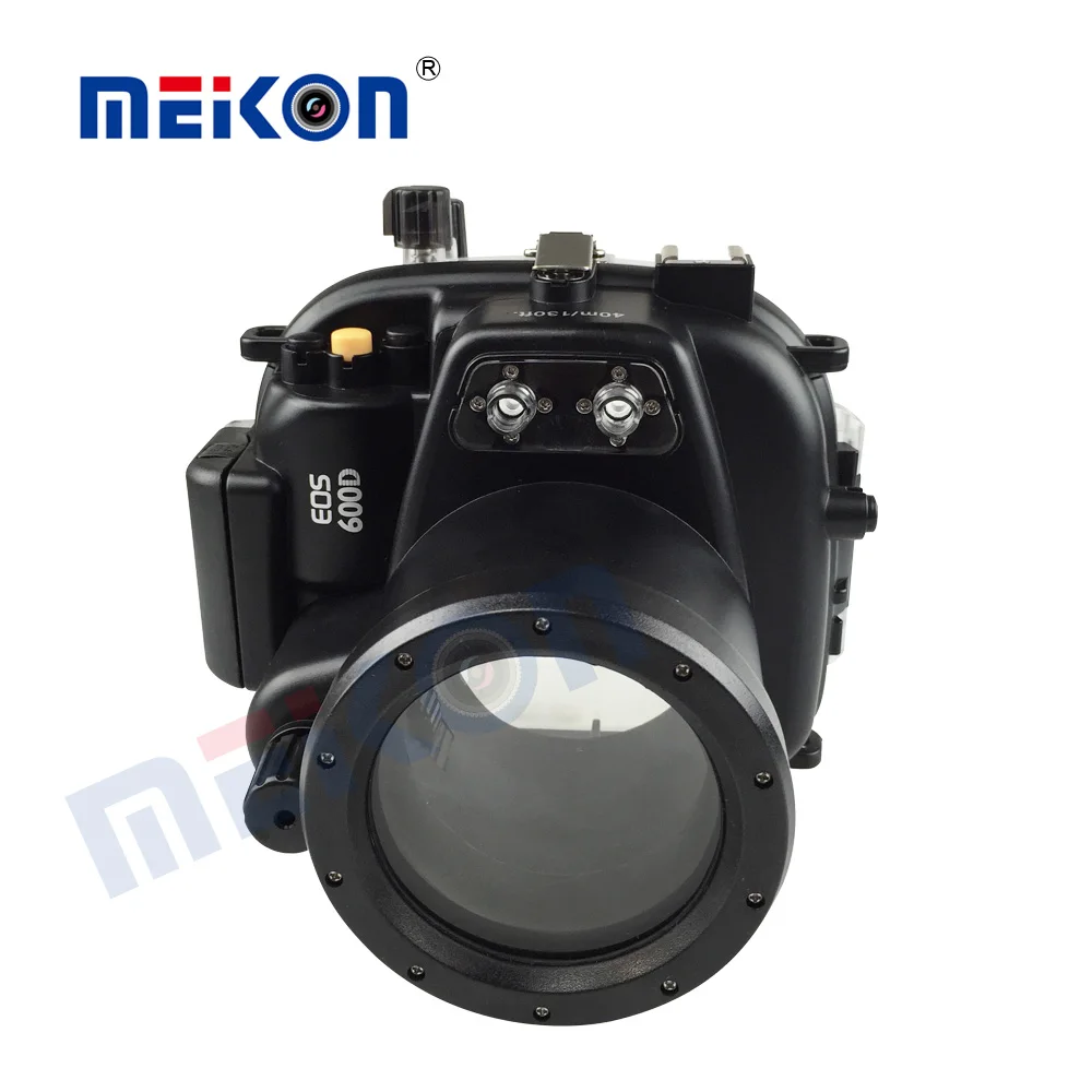 For Canon EOS-600D Чехол для камеры для дайвинга Canon EOS 550D/600D водонепроницаемый 40M водный спортивный спасательный жилет для серфинга камера защитная сумка-чехол 1 шт - Цвет: For Canon EOS-600D