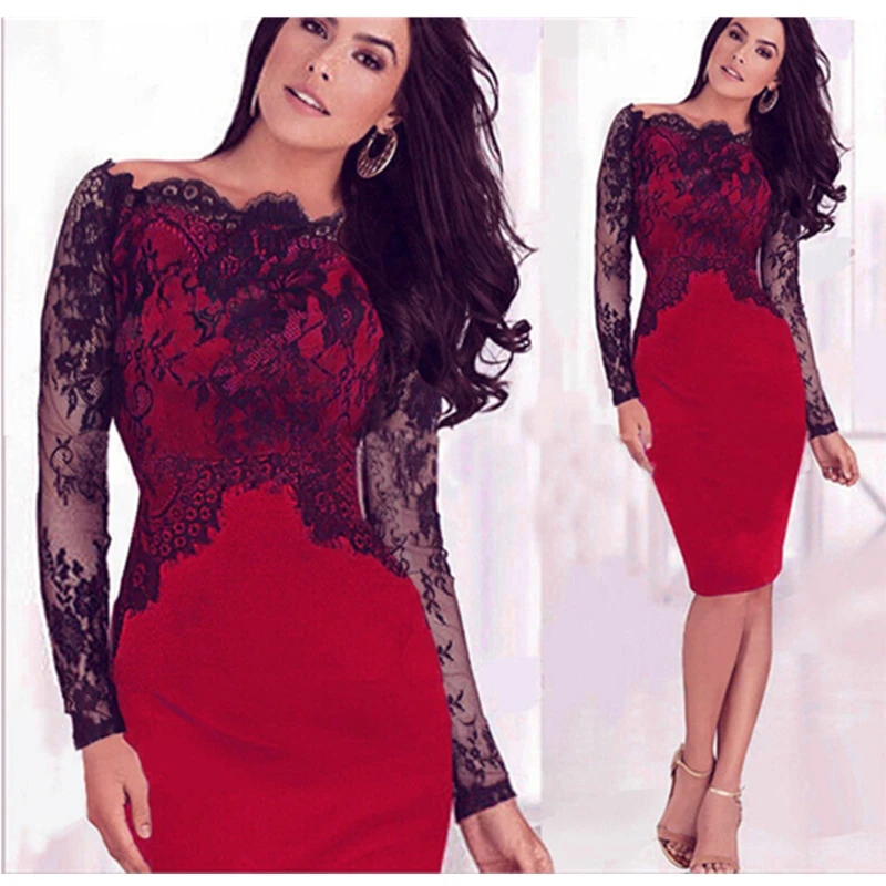 

Fall 2020 Sexy Club Dresses Fashion Letter Print High Neck Long Sleeve Mini Bandage Bodycon Dress Women