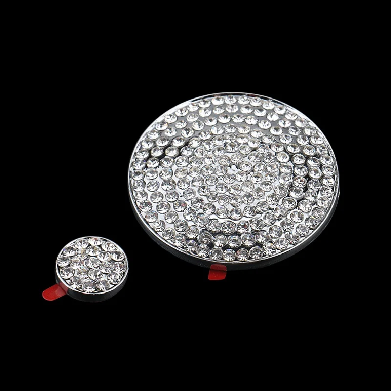 Шикарные украшения для интерьера автомобиля комбинация аудио медиа кристаллов