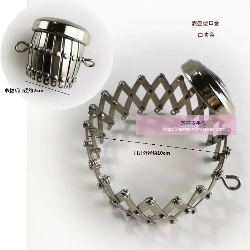 Круглые отделочные сумки фурнитура детали рамы кошелька сумка для ручек клатч