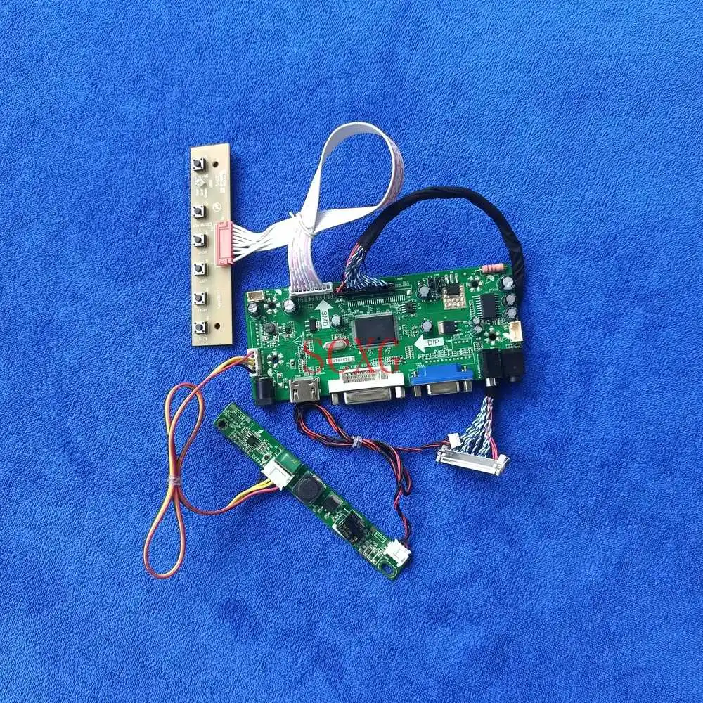 

HDMI-compatible DVI VGA LVDS 30Pin MNT68676 Drive Board LED/LCD Kit 1920*1080 Screen For LM215WF3-SLA1/SLC1/SLD1/SLE1/SLG1/SLK1