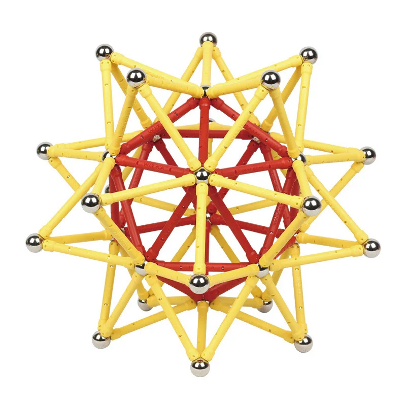 3D Магнитный конструктор магнитный дизайнерский набор магнитные палочки