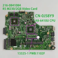 cn 0j58y9 0j58y9 j58y9 a8 6410u cpu r5 m2302gb gpu 13325 1 1102f reva00 for dell inspiron 3445 notebook pc laptop motherboard