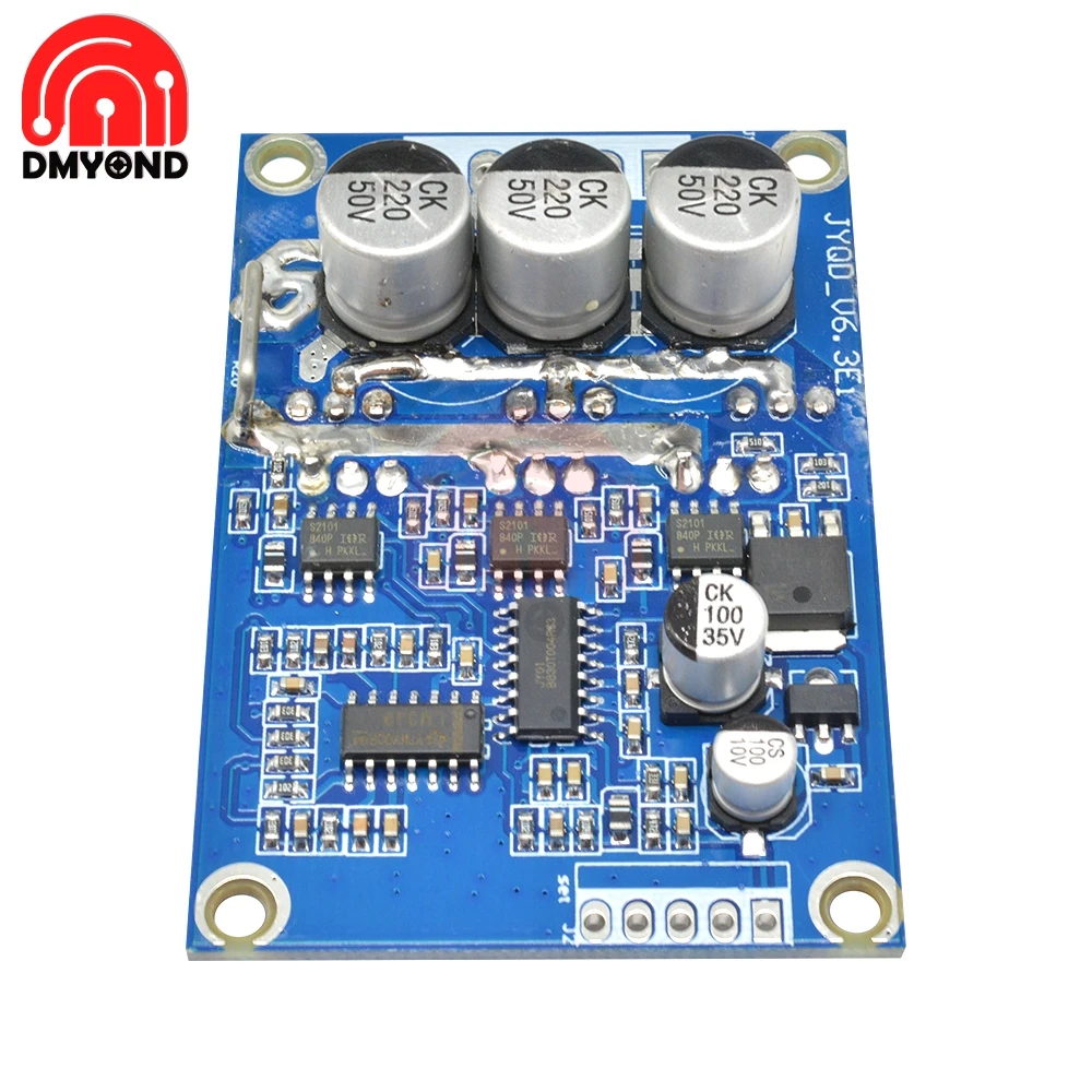 DC 12V 36V 500W ШИМ балансировка двигателя бесщеточный мотор управления Лер