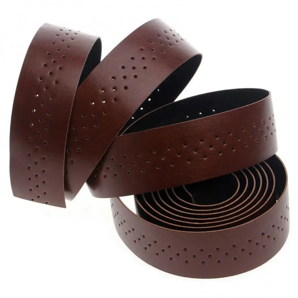 

2Pcs Fixed Gear Bike Road Bicycle Handlebar Porous Straps Bands Cycling Supplies