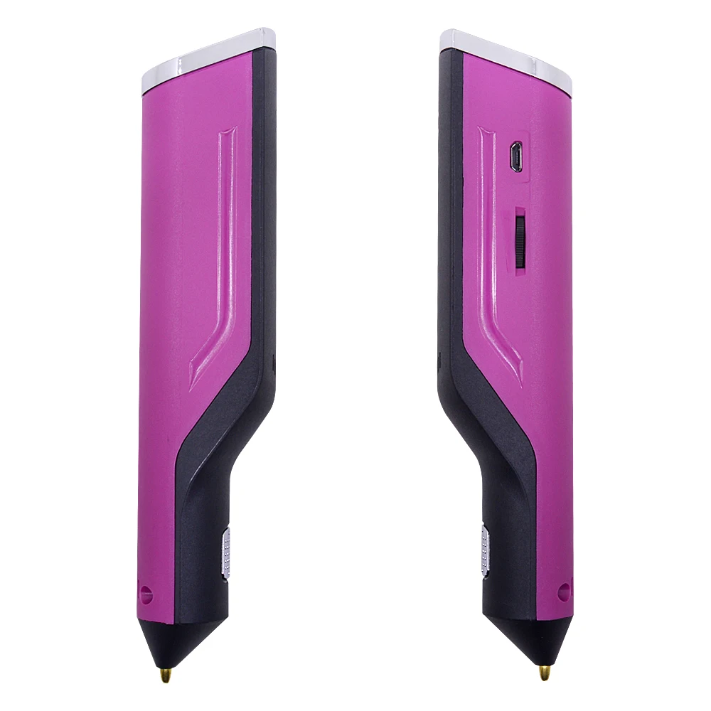 Myriwell Hot Melt Glue Gun 3D pen doodler Magic 3d printed USB Charging 6color stick Silk The Best Gift | Компьютеры и офис
