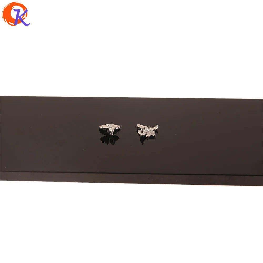 

Cordial Design 100Pcs 13*13MM Jewelry Findings Component/Hand Made/Flower Shape/Rhodium/Earrings Accessories/DIY Jewelry Making