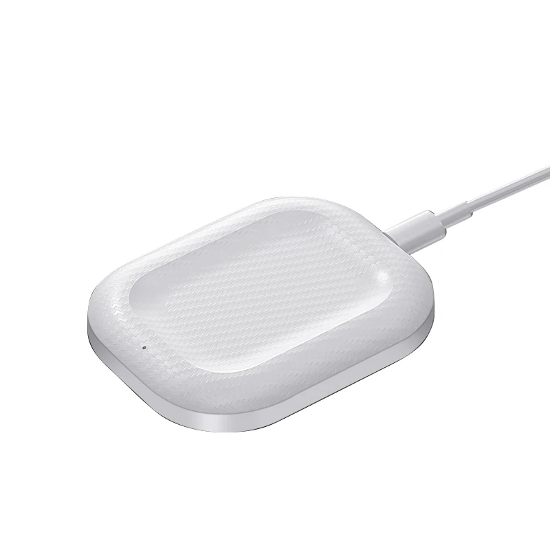 Беспроводное зарядное устройство 2 в 1 QI док-станция Pad для Apple Airpods AirPods Pro IPhone 8Plus X XS