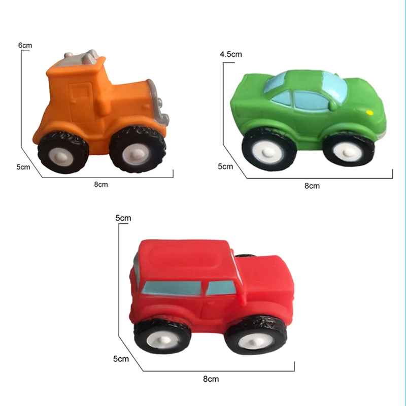 

8CM Baby Toy Bath Toy Floating Enamel Car Can Spray Water While The Baby Is Taking A Bath Beach Toy For The Baby