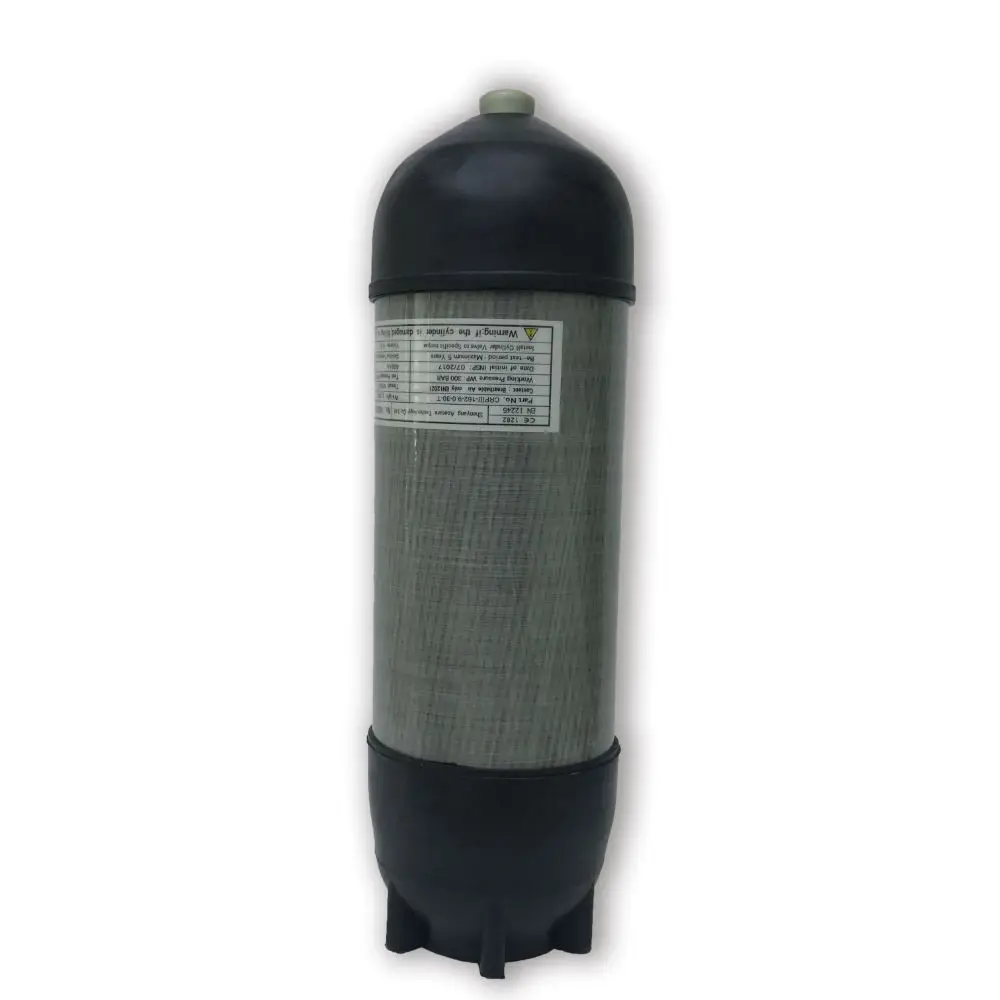 Tank-rubber AC109201 Пейнтбольный Pcp бак 9L Condor цилиндр высокого давления 4500Psi Дайвинг шар для Акваланга компрессор 300 бар страйкбол цель - Цвет: Tank-rubber