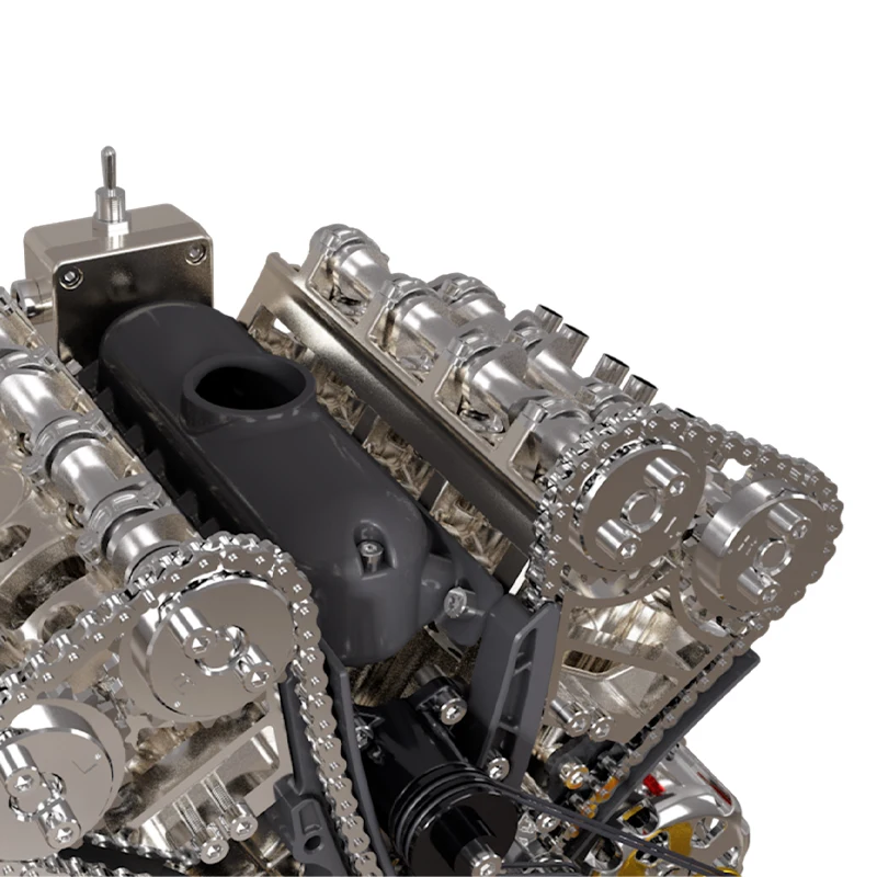 Рисунок 5 - Модель 16-цилиндрового двигателя 3D