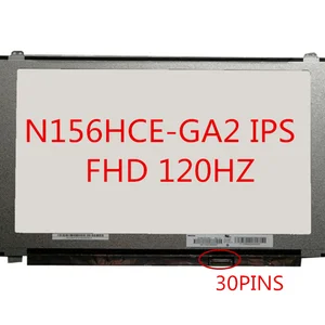 free shipping 15 6 lcd screen led ips panel 120hz n156hce ga2 n156hce ga2 for msi ge60 ge63 gt62 gs63vr 7rg 078us laptop free global shipping
