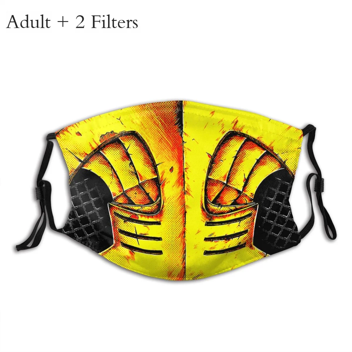 

Mortal Kombat Rayden Action Fantasy Movie Cloth Masks SCORPION Face Mask Mouth Cover With Filters Facial Protective