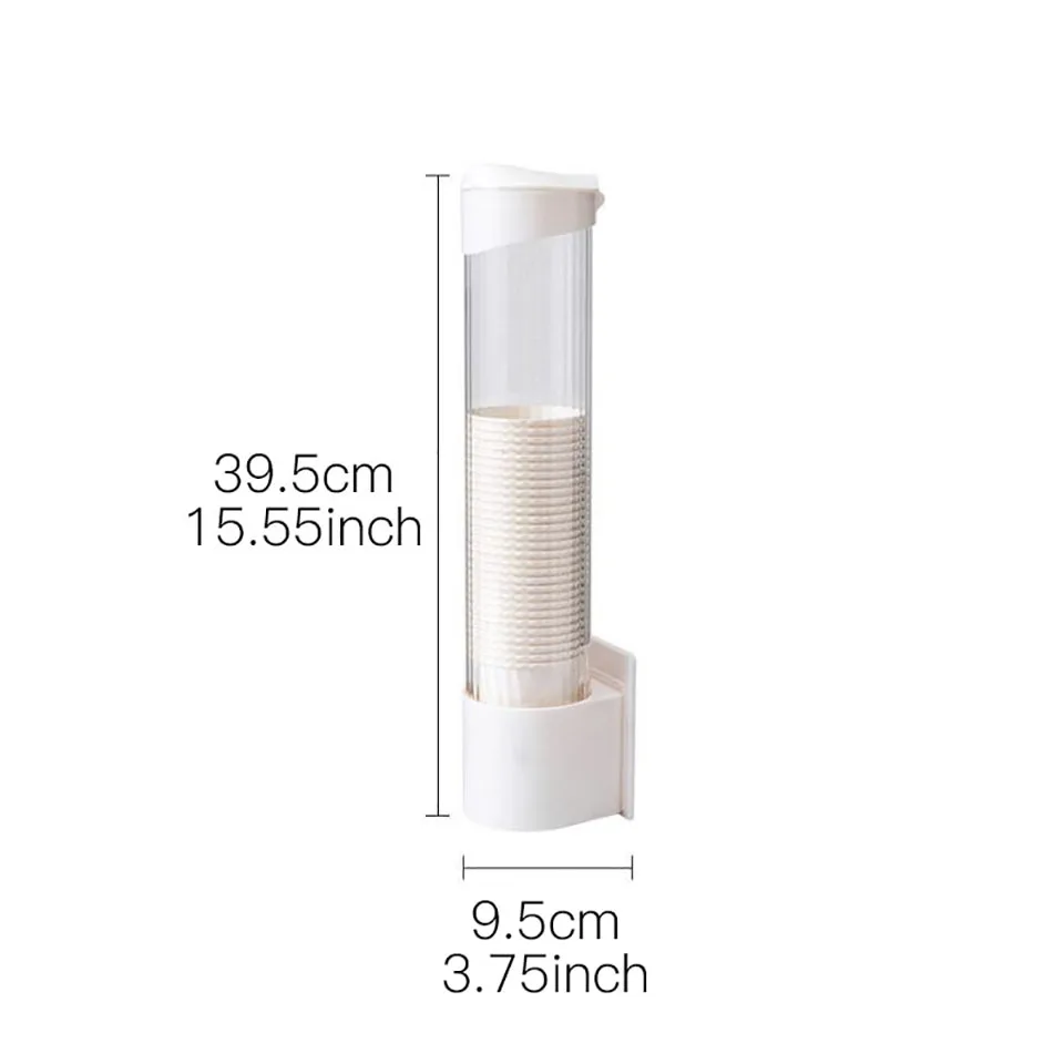 Вытяжной диспенсер для стаканов Монтажный держатель настенный кулер воды