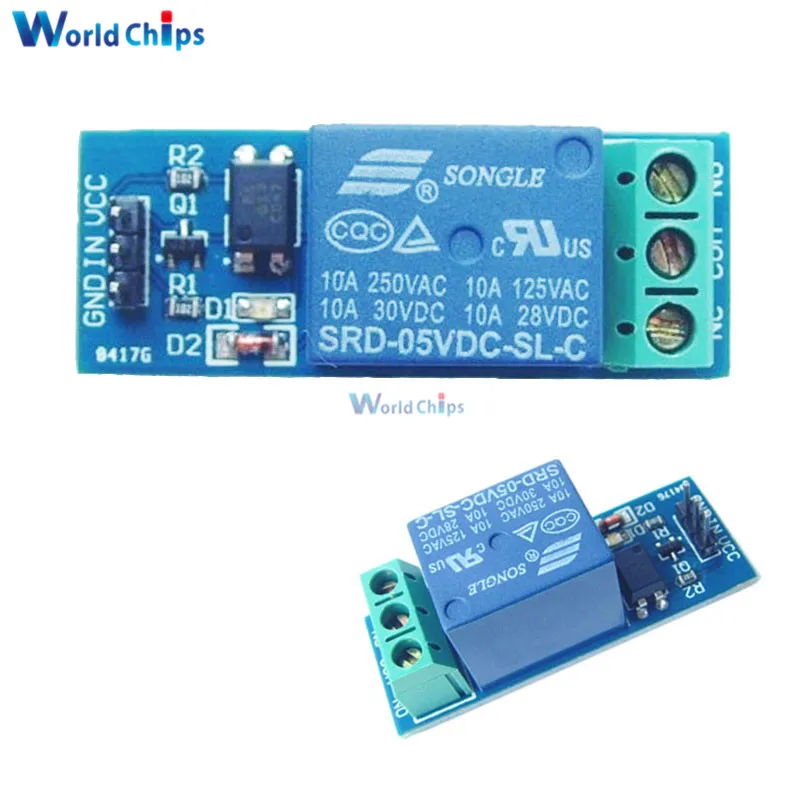 5 в 1 канал 10A релейный модуль с оптомуфтой для PIC AVR DSP ARM Arduino | Электронные