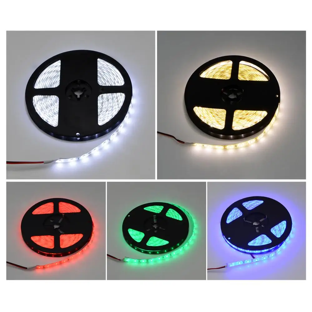 5 м в рулоне белая/теплая белая 300 Светодиодная лента световая 5630 SMD Лента лампы