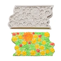 3d cake decoration accessories silicone chrysanthemum flower mold fondant cake chocolate mold diy baking tools