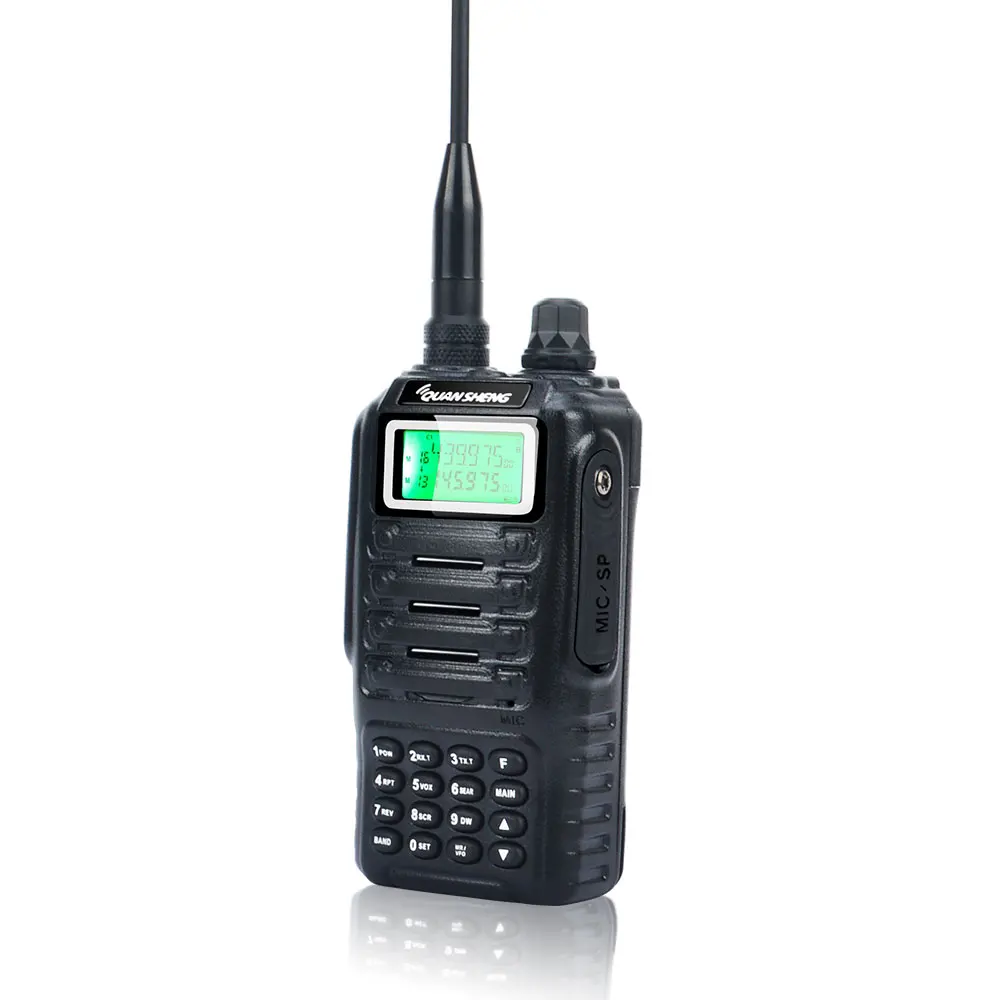 Двухдиапазонная портативная рация Quansheng двухсторонняя CB радио UHF и VHF LCD TG UV2 для