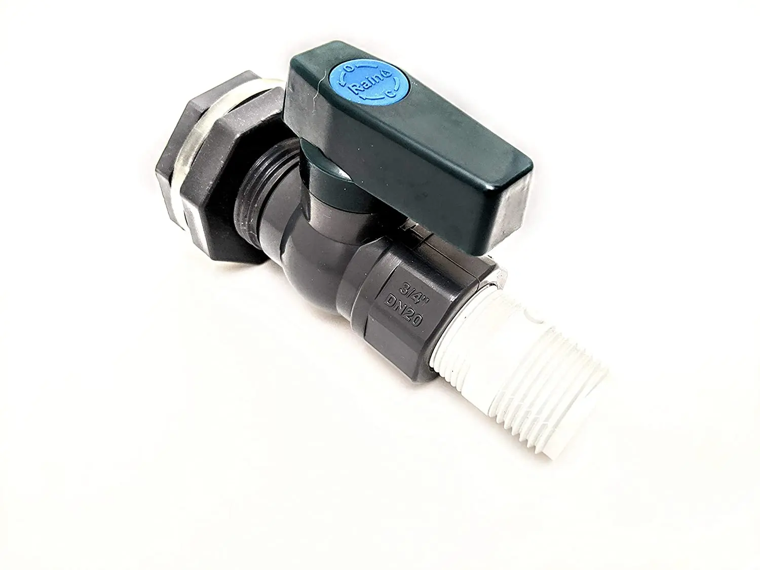 SCB 25 мм Rain Barrel Spigot Kit - 3/4 &quotПВХ полный порт шаровой клапан с переборкой фитинг +