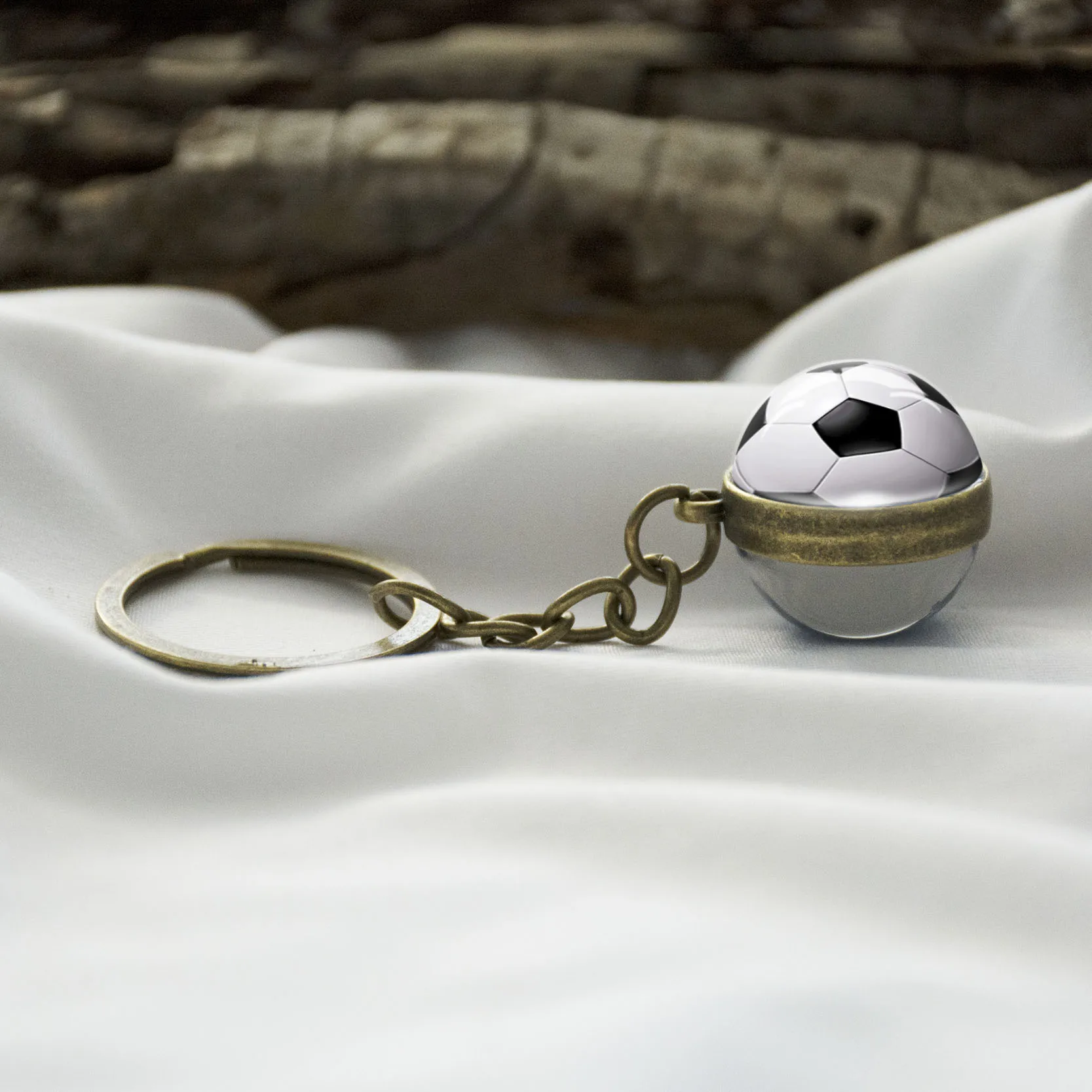 2019 Новое поступление брелок для ключей в виде баскетбольного мяча автомобиле