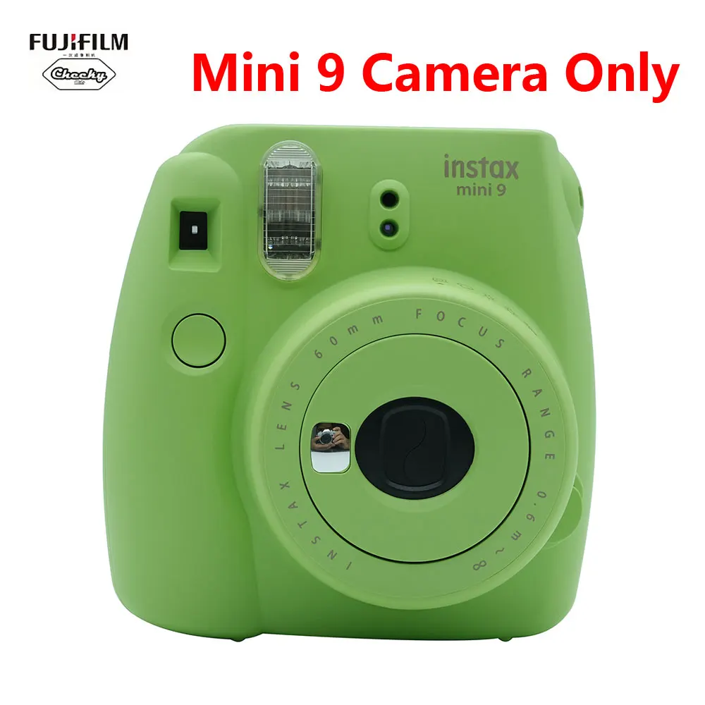 Детский Рождественский подарок Fujifilm Instax Mini7C 9 камера Instax+ 50 листов Fujifilm Instax Mini 9 пленочная фотобумага Instax Cam - Цвет: Mini 9 Green