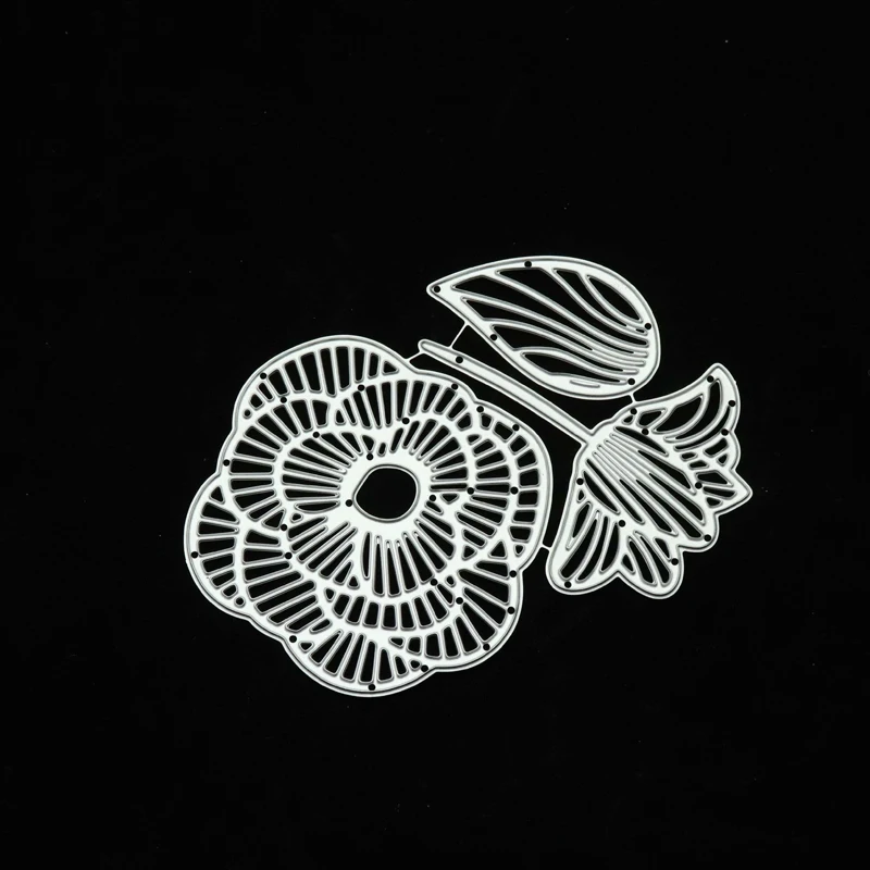 

JC Flowers Leaf Metal Cutting Dies for Scrapbooking Diy Craft Mold Cut Die Stencil Handmade Tools Card Make Template Decor Model