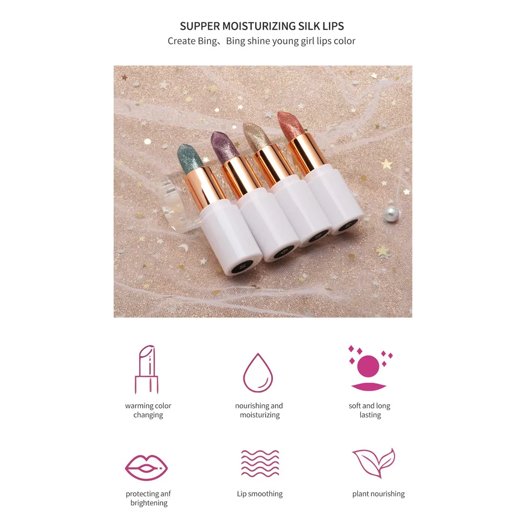 Ins/блеск для губ Водонепроницаемый долговечная жидкая губная помада поляризации