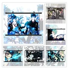 Картина на холсте, настенное искусство, синий экзорцист Юкио Омура Рин, аниме плакаты и принты, декор комнаты, картины для украшения дома