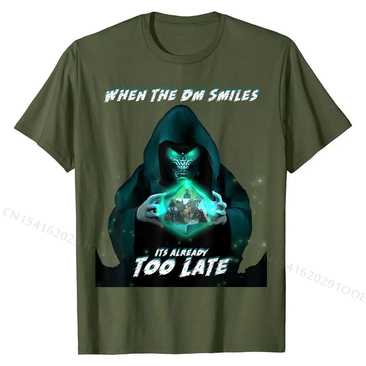 Забавная Футболка &quotкогда дм улыбается это уже слишком поздно&quot &quotнерди&quot