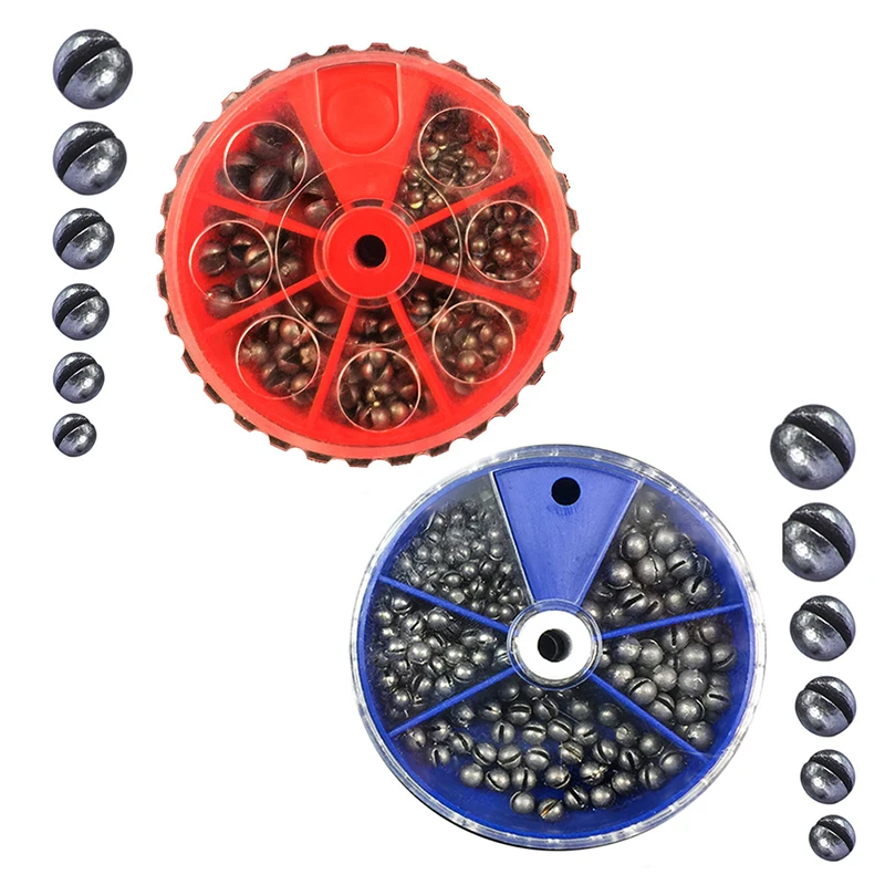 

205 шт./106 шт. набор свинцовых тонущих свинцовых рыболовных грузил, рыболовные грузила, снасти для рыбной ловли