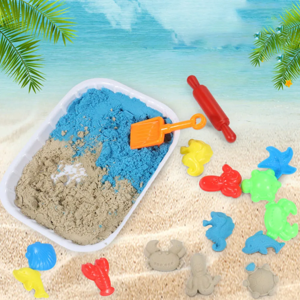 

1 Set Kids Sand Molds Toys Beach Sand Toy DIY Sand Tool Toys Cartoon Mold Kits