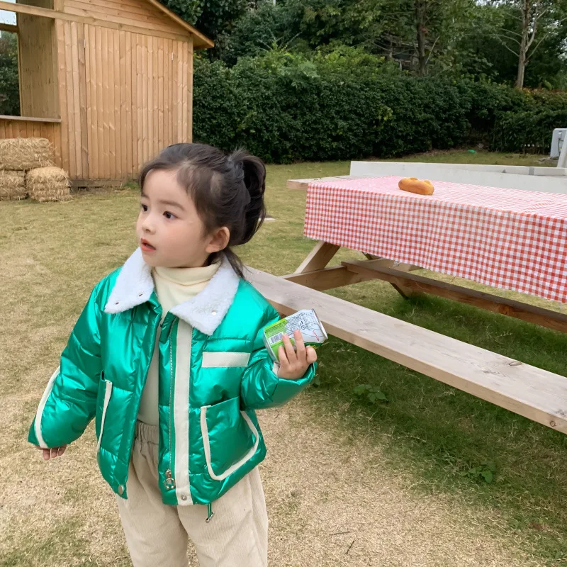 

2 3 4 5 6 Y Toddler Baby Coats High Quality Thicken Down Jackets for Girl Korean Fashion Glow Kids Winter Jacket Children Coat