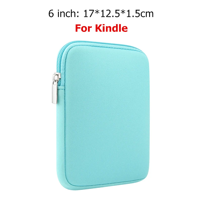 6 inch Blue Чехол для планшета с рукавом для нового iPad 9,7 дюймов мягкий чехол для планшета для iPad Air 2/1 Pro 9,7 сумка для iPad Mini - Цвет: 6 inch Blue