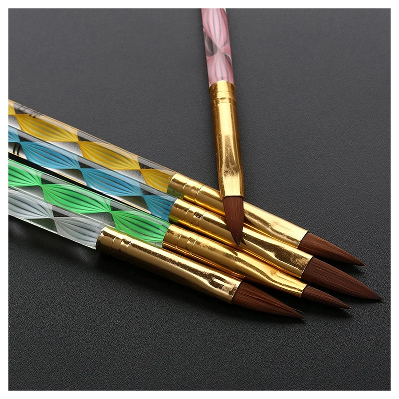 5 x акриловая искусственная кожа жидкий порошок сделай сам|Кисти для ногтей| |