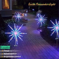 christmas solar led fireworks light outdoor meteor horse lamp garland ip65 waterproof string lights garden lawn street decor
