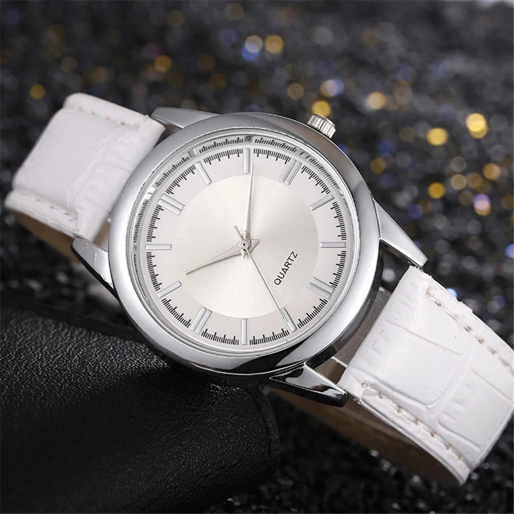 

Men watch Business Casual Leather Band Watch Simple Dial Analog Quartz Wristwatches Minimalist Simple Men male relogio Masculino